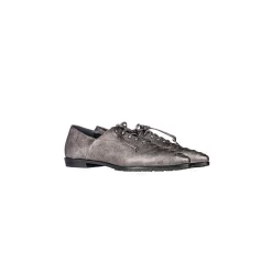Lace-Up Loafer Ranch Silver Chocolate