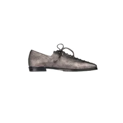 Lace-Up Loafer Ranch Silver Chocolate