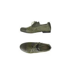 Lace-Up Shoes Messico Laserato Green