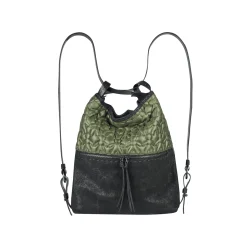 Lara Backpack L Omino Nylon Forest Green