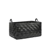 Large Basket Leather Black