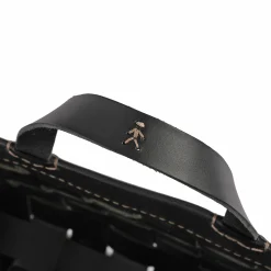 Large Basket Leather Black