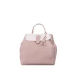 Lia Backpack L Cervo/Printed Croco Pink