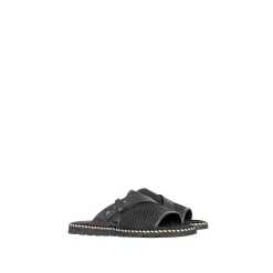 Man Slipper Mesh Black