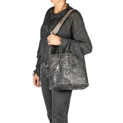 Melodie Coulisse L HB Stropicciato Black