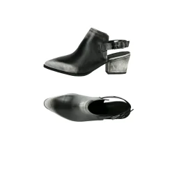 Mid-heel Chanel Spazzolato Black/Chalk White