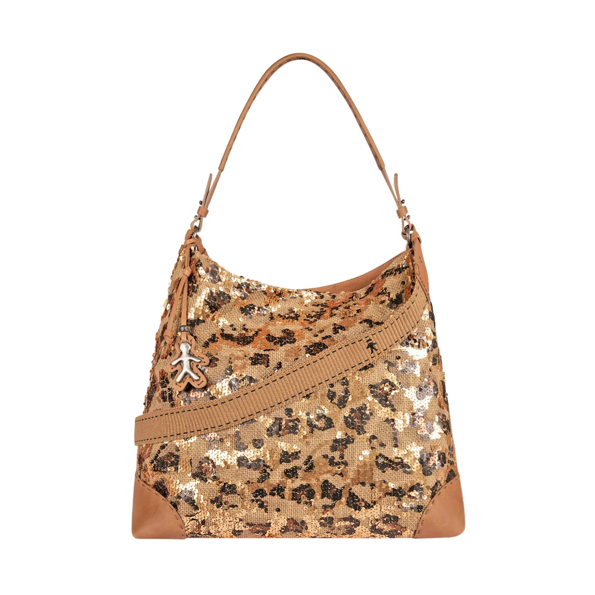 Minerva L Fabric Juta Natural Gold
