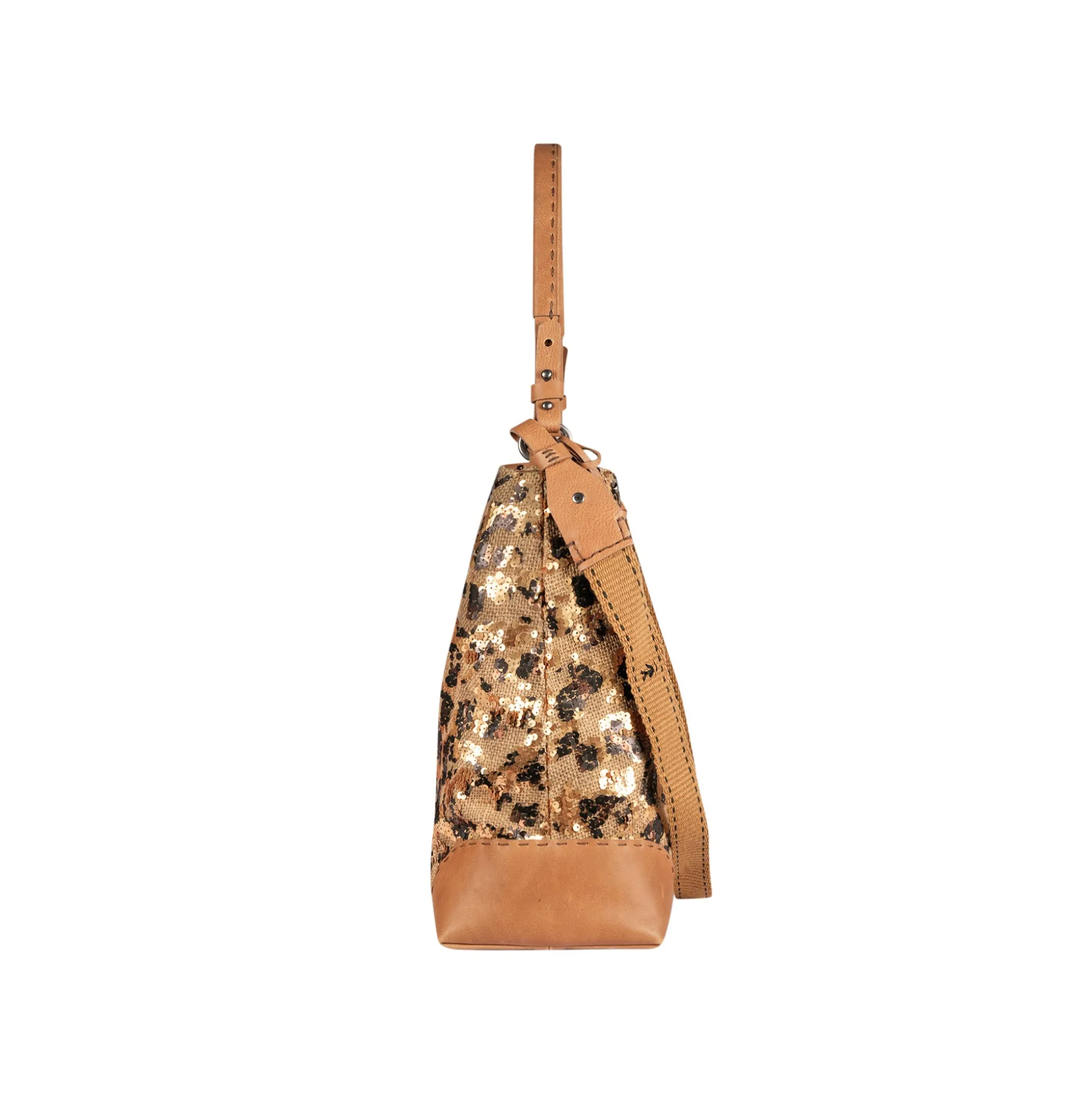 Minerva L Fabric Juta Natural Gold