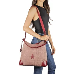 Minerva L Fabric Solero Neutral Red