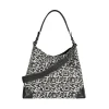 Minerva L Fabric Tessuto Geometrico White / Black