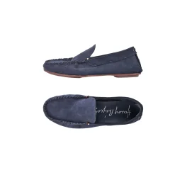 Moccasins Chamois Deep Blue