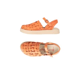 Mule Intreccio Cesta orange