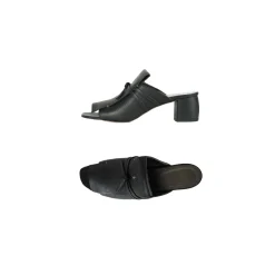 Mule Sandal Nodo Cervo Black