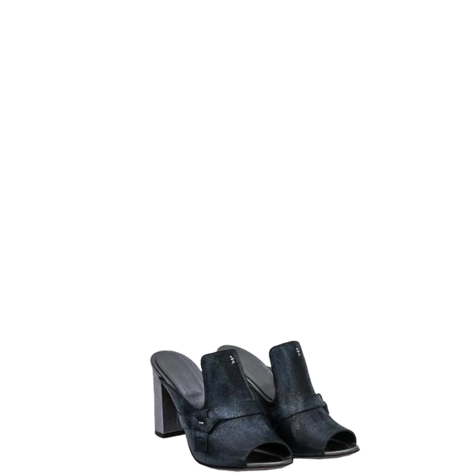 Mule Sandal Nodo Metal Davè Black