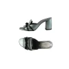 Mules Sandal Nodo Cangiante Lime