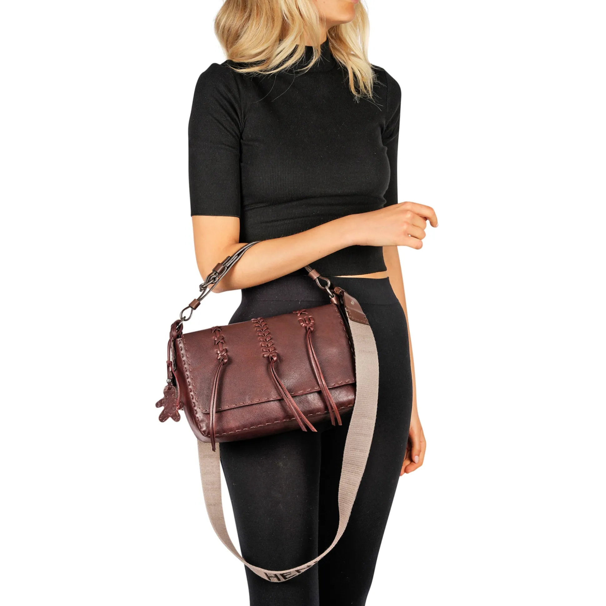 New Dolcezza Ricamo M HB Messico Burgundy