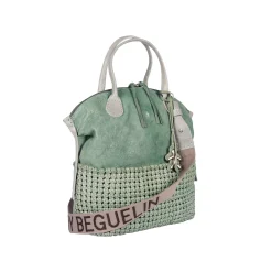 New Virginia M Intreccio Crochet Agave Green