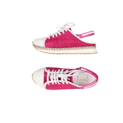 Open Back Sneaker Burano Fuchsia