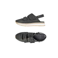 Open Back Sneaker Burano Black