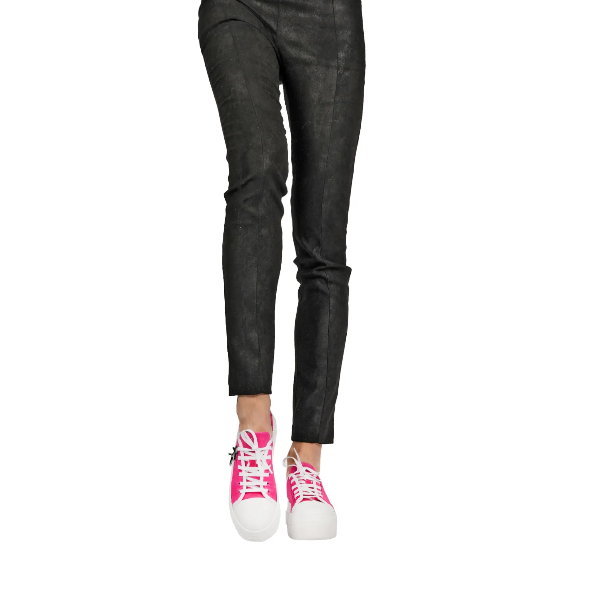 Open Back Sneaker Grattato Fuchsia