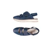 Open Back Sneaker Vegetal Wash Deep Blue