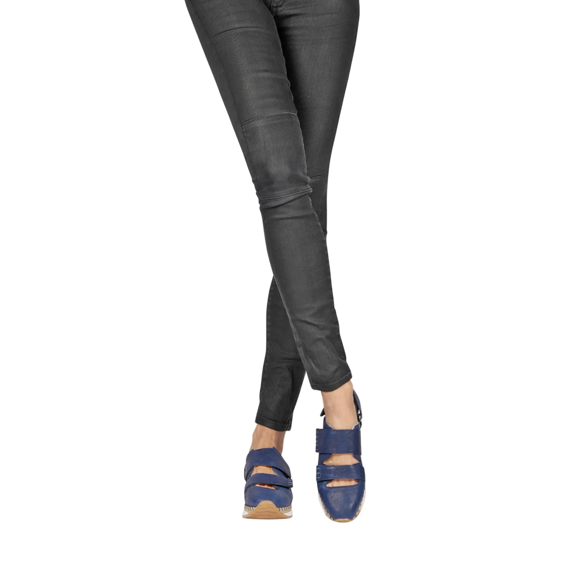 Open Back Sneaker Vegetal Wash Deep Blue