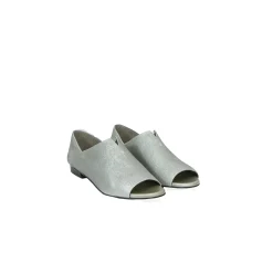 Open Toe Graffiato Silver