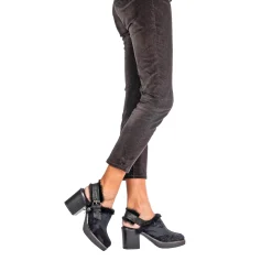 Platform Chanel Pony Shaded Shoes Black