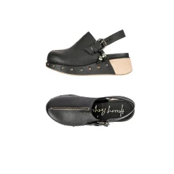 Platform Clog Martellato Black
