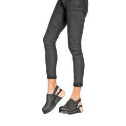 Platform Clog Martellato Black