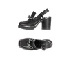 Platform Moccasin Old Iron Black