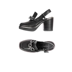 Platform Moccasin Old Iron Black