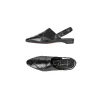 Pointed Chanel Quadro Pieghettato Black