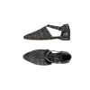 Pointed Shoe Intreccio Madreperla Black