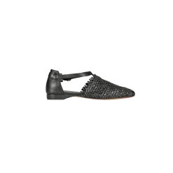 Pointed Shoe Intreccio Madreperla Black