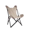 Poltrona Milady Lino Natural Foster Grey