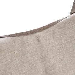 Poltrona Milady Lino Natural Foster Grey