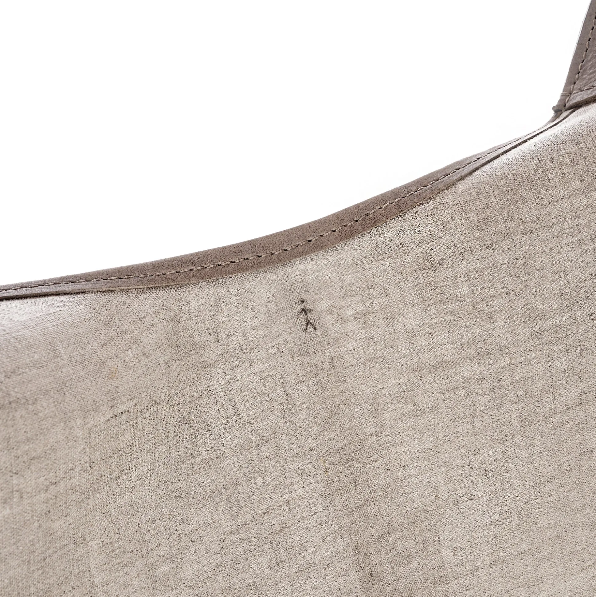 Poltrona Milady Lino Natural Foster Grey