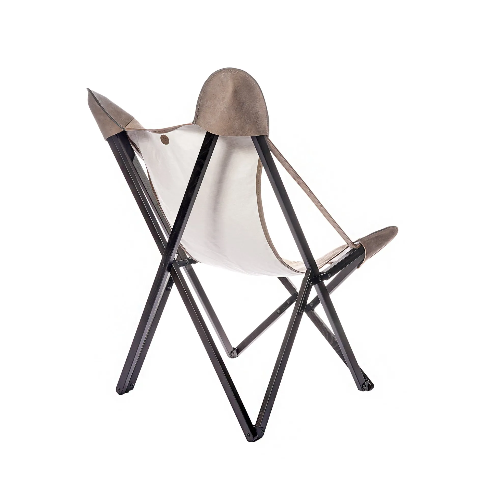 Poltrona Milady Lino Natural Foster Grey
