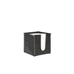Post-it Holder Printed Croco Black