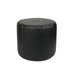 Pouf Dubai L Cervo Black