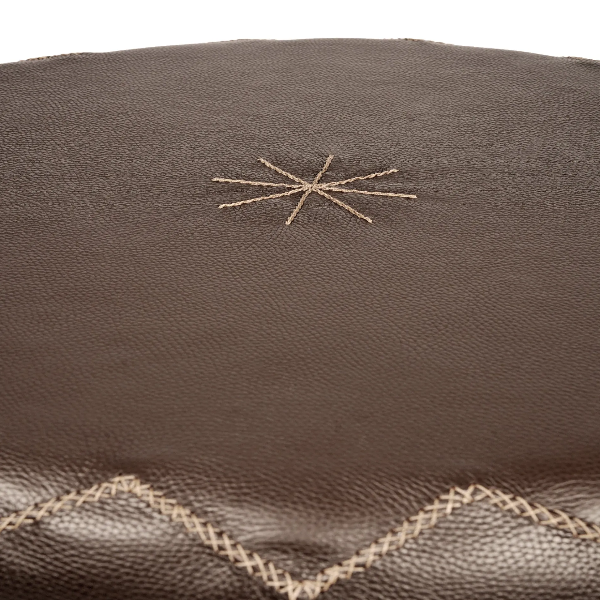 Pouf Dubai L Cervo Brown