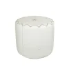 Pouf Dubai L Cervo White