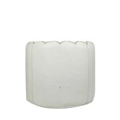 Pouf Dubai S Cervo White