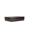 Rectangular Leather Box Dado Ebony