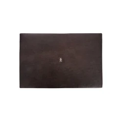 Rectangular Leather Box Dado Ebony
