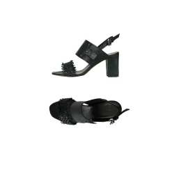 Sandal Intreccio Madreperla Black