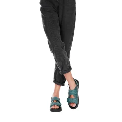 Sandal Intreccio Madreperla Teal