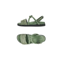 Sandal Intreccio Nodo Madreperla