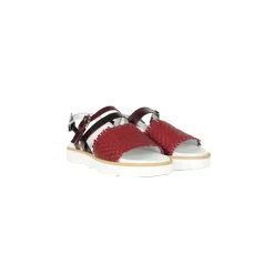 Sandal Intreccio Soft Burgundy